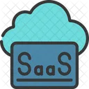 Saas en la nube  Symbol