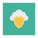 Nube Segura Seguridad Escudo Icono