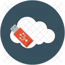 Nube USB Datos Icono