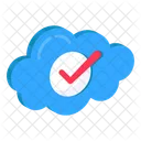 Nube verificada  Icono