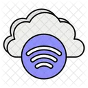 Wifi en la nube  Icono