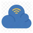 Wifi En La Nube Internet De Las Cosas Iot Icono