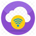 Wifi en la nube  Icono