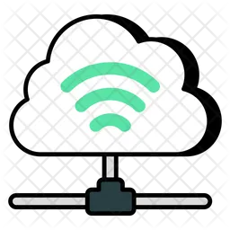 Wifi en la nube  Icono