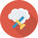 Cloudnetwork Cloudsatellite Cloudsharing Icono