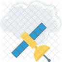 Cloudnetwork Cloudsatellite Cloudsharing Icono