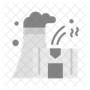 Nucleaire Energie Rayonnement Icône