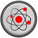 Nucleaire Molecule Modele Icône