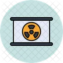 Nuclear Hazard Sign Icon