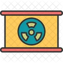 Nuclear Hazard Sign Icon