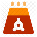 Nuclear Power Radiation Icon