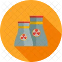 Nuclear Plant Radioactive Icon