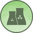 Nuclear Plant Radioactive Icon