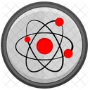 Nuclear Molecule Model Icon