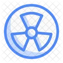Nuclear Power Radiation Icon