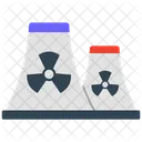 Nuclear Power Radiation Icon