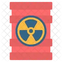 Nuclear Radioactive Barrel Icon