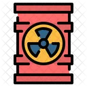 Nuclear Radioactive Barrel Icon