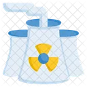 Nuclear Radiation Radioactive Icon