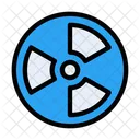 Nuclear Radioactive Radiation Icon