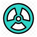 Nuclear Radioactive Energy Icon