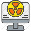 Nuclear Radiation Radioactive Icon