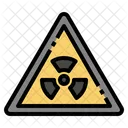 Nuclear Contamination Radioactive Icon