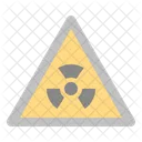 Nuclear Contamination Radioactive Icon