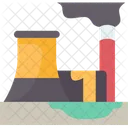 Nuclear Plant Reactor Icon