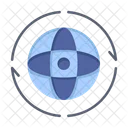 Nuclear Atom  Icon