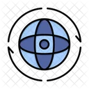 Nuclear Atom  Icon