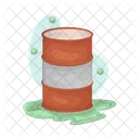 Nuclear Barrel Power Radiation Icon