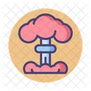 Nuclear Bomb Mushroom Cloud Blast Icon