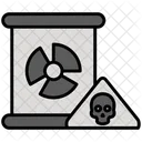 Nuclear Danger Radiation Radioactive Icon