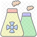 Nuclear Energy Lineal Color Icon Icon