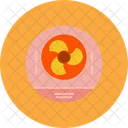 Nuclear Energy Hazardous Arrow Icon