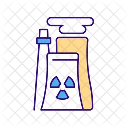 Nuclear energy factory  Icon
