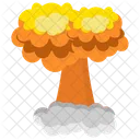 핵폭발 화학폭발 핵폭탄 아이콘