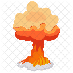 Nuclear Explosion Icon