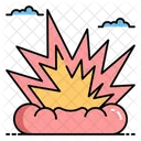 Nuclear Explosion Atomic Bomb Chemical Explosion Icon