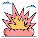 Nuclear Explosion Atomic Bomb Chemical Explosion Icon