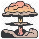 Nuclear Explosion Radiation Icon