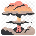 Nuclear Explosion Radiation Icon