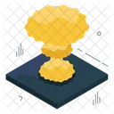 Nuclear Explosion Atomic Explosion Fission Bomb Icon