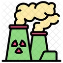 Nuclear Factory Nuclear Plant Chimney Icon