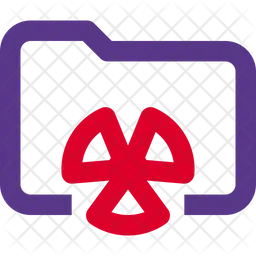 Nuclear Folder  Icon