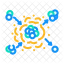 Fusion Nuclear Energy Icon