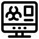 Nuclear Monitoring Computer Icon