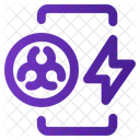 Nuclear Energy Atom Icon