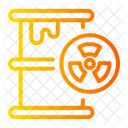 Nuclear Tank Toxic Waste Icon